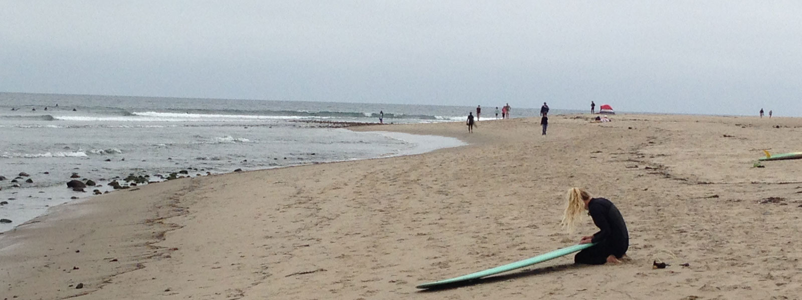surfing malibu
